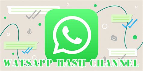 whatsapp hash channels